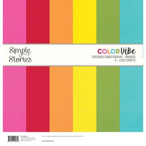 Kit papeles Color Vibe Brights