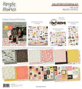 Kit Simple Stories Collectors Essential Kate & Ash