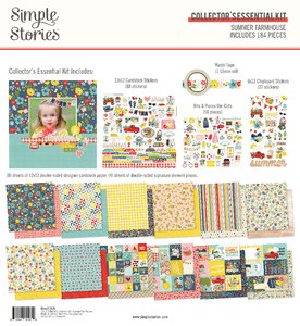 Kit Simple Stories Collectors Essential Summer Farmhouse
