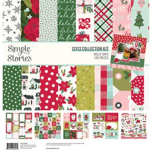 Kit 12"x12" Holly Days Simple Stories
