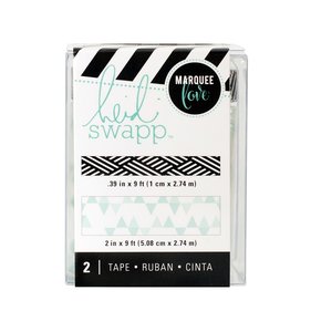 Set Washi Tape Lightbox Pattern Teal