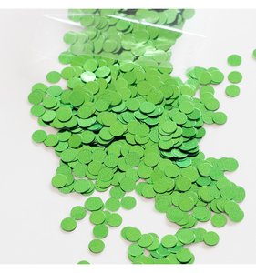 Confetti Dots Green