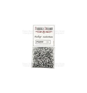 Mini Lentejuelas Fabrika Decoru Silver Iridiscent