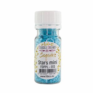 Bote de lentejuelas FD Stars Mini Blue