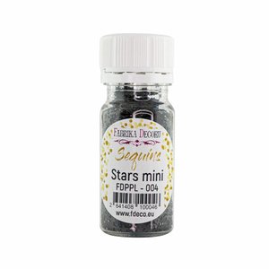 Bote de lentejuelas FD Stars Mini Graphite