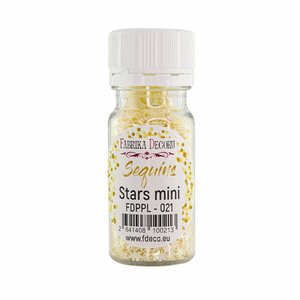 Bote de lentejuelas FD Stars Mini Cream with Nacre