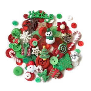 Sewing Value Pack Buttons Galore Christmas Holiday
