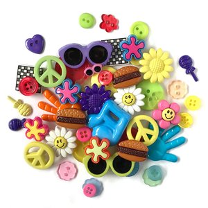 Sewing Value Pack Buttons Galore Retro