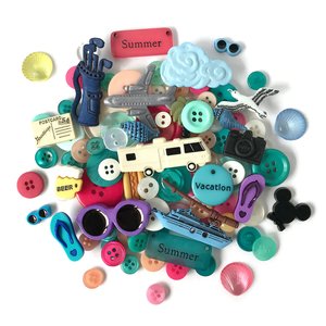 Sewing Value Pack Buttons Galore Vacation