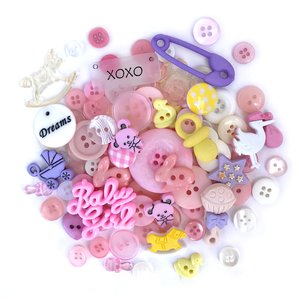 Sewing Value Pack Buttons Galore Baby Girl