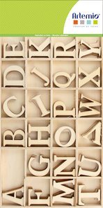 Set letras de madera 3 cm