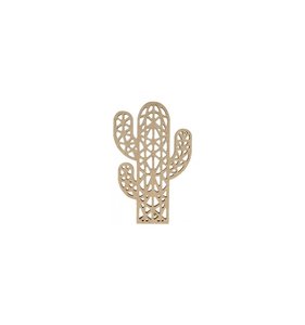 Silueta de madera Cactus 15 cm