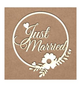 Siluetas Kora Projects "Just Married" con marco