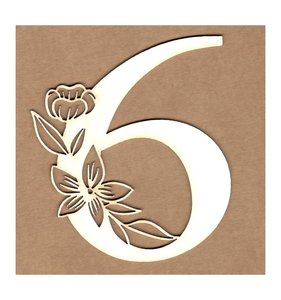 Siluetas Kora Projects número Floral 6