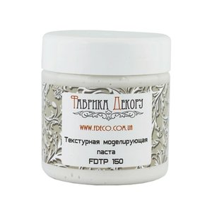 Fabrika Decoru Modeling Texture Paste White 150 ml