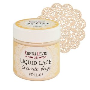 Liquid Lace Fabrika Decoru 150 ml Delicate Beige