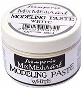Pasta de modelar Stampería Modeling Paste White