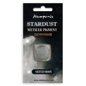 Pigmentos Stampería Stardust Plata Lunar