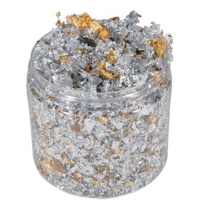 Cosmic Shimmer Gilding Flakes Silver Dream