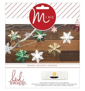 Kit Banner copos de nieve MINC Christmas