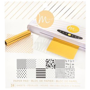 Minc Reactive Paper Pad 6"x6" White