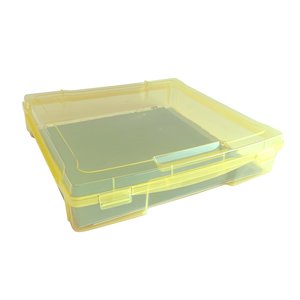 Caja para papeles 12"x12" Kimidori Colors Amarilla