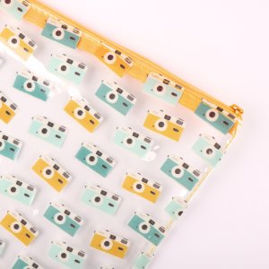 Estuche SYL Cámaras con cremallera amarilla