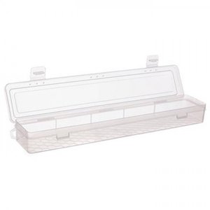 Caja almacenaje larga DP Craft transparente