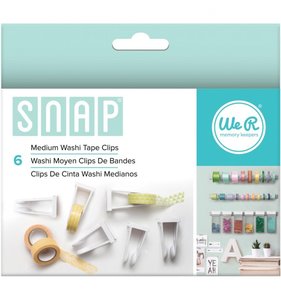 Sistema SNAP Clips medianos para rollos de washi