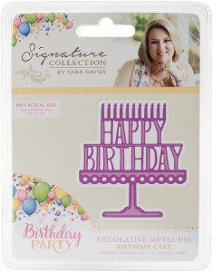 OUTLET Troquel Sara Signature Birthday Cake