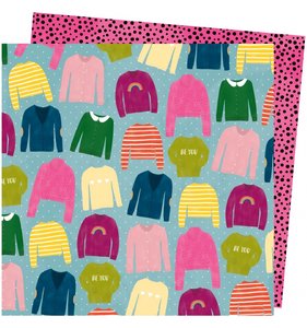 Papel 12"x12" Slice of Life Knit Wit