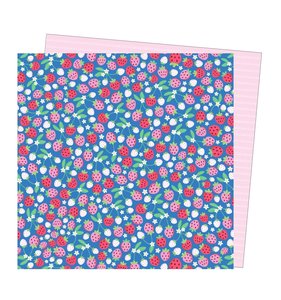Papel 12"x12" Wild Card So Berry Excited