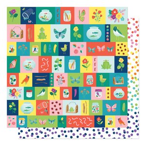 Papel 12"x12" Shimelle Never Grow Up Small Discoveries