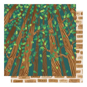Papel 12"x12" Shimelle Never Grow Up Climb Trees