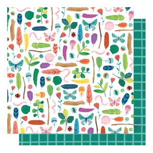 Papel 12"x12" Shimelle Never Grow Up Summer Adventures
