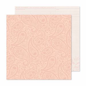 Papel 12x12&quot; Lovely One col. Gingham Garden