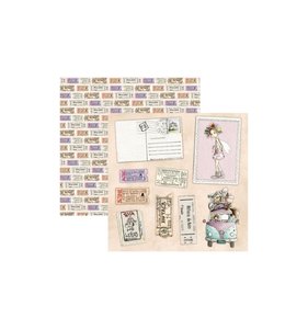 Papel 12"x12" Mimi la Musa 7