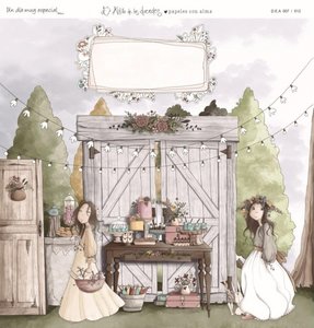 Papel Comunión Un día muy especial Niña 7