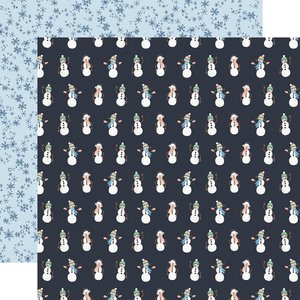 Papel 12x12" Winter Market Snowmen