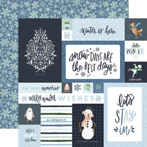 Papel 12x12" Winter Market 4x6 Journaling Cards