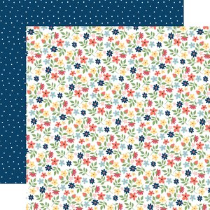 Papel 12x12" Carta Bella Craft & Create Crafting Floral