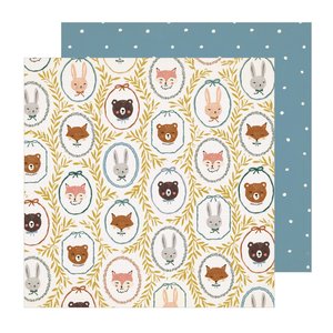 Papel 12"x12" Magical Forest Critters