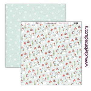 Papel 12x12" Dayka Una Navidad de Cuento n11