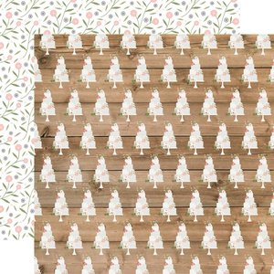Papel 12x12" Our Wedding Cut the Cake