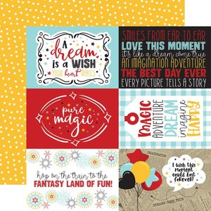 Papel 12x12" A Magical Place 6"X4" Journaling Cards
