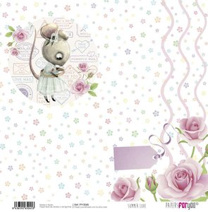 Papel 12x12" Papers For You Summer Love 7