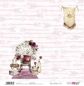 Papel 12x12" Papers For You Boho Wedding Style 4