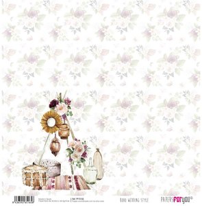 Papel 12x12" Papers For You Boho Wedding Style 6