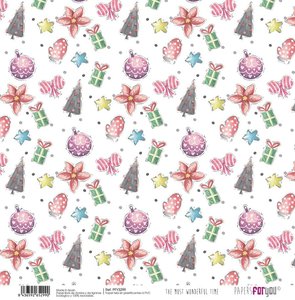 Papel Tela 12x12" Papers For You The Most Wonderful Time 4
