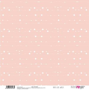 Papel tela 12x12" Papers For You Baby Girl World 4